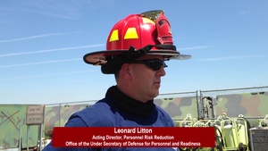 Firefighters Hone Skills with Car Fire Training