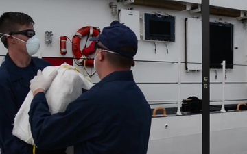 Coast Guard Offloads $44.2 Million of Cocaine Interdicted in the Caribbean Sea