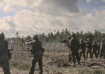 Canadian Firing Range at Trident Juncture