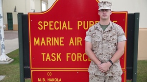 Marine Sgt. Scott Merrithew - Nebraska Cornhuskers