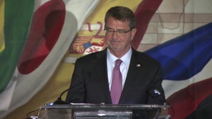 SECDEF Carter Receives Woodrow Wilson Award for Public Service
