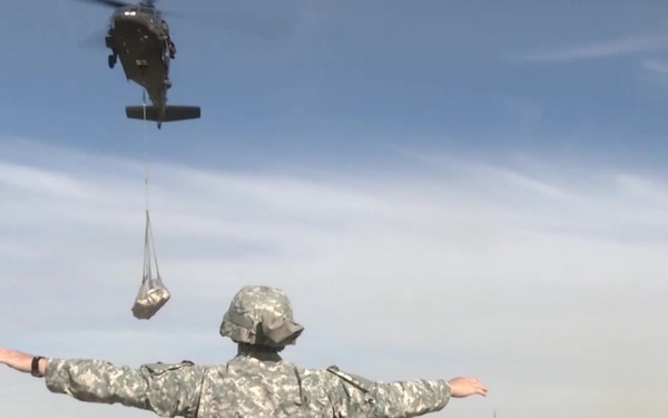 New Mexico National Guard Airlifts Dinosaur Fossils