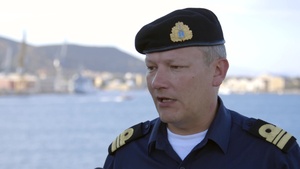 Estonia's Flagship Admiral Cowan begins operations at TJ15