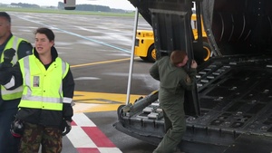 Southern Katipo 2015 US Cargo Plane at Ohakea Air Force Base