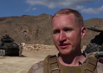 4th LAR Trains with NATO Allies during Trident Juncture 2015