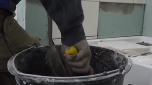 Airmen renovate Moldovan school