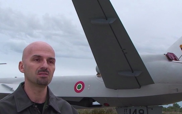 Talking about Predators at Trident Juncture