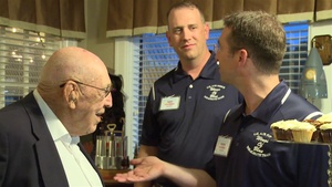 Air Force Legend Interacts with Next Generation of Airmen