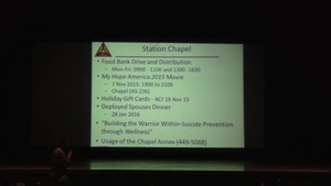 MCAS New River Town Hall Meeting
