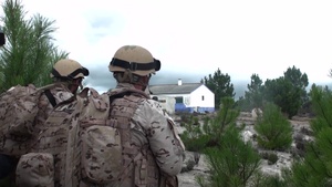 USMC Tower Assault Objective at Trident Juncture