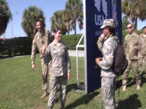 USSOCOM Personnel Enjoy Lunch With Tampa Bay Bucs