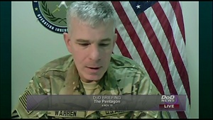 Col. Warren Pentagon Press Briefing