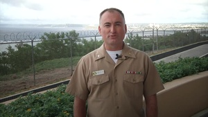 Navy Commander James Hagen Holiday Greeting