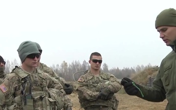 U.S. and Lithuanians Conduct Explosive Training