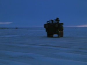 Strykers above the Arctic Circle
