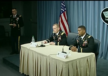 Commander, Task Force Panther, Briefs on Operation Inherent Resolve