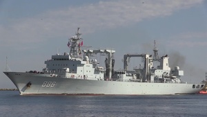 PLA(N) Ships Arrival at NS Mayport