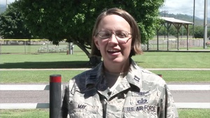 Capt Rose May - AFN Honduras Holiday Greeting