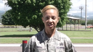 TSgt Claudia Poole - AFN Honduras Holiday Greetings