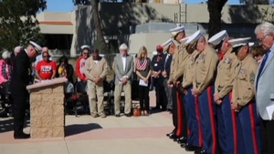 2nd Battalion, 1st Marine Regiment Honors Vietnam Veterans