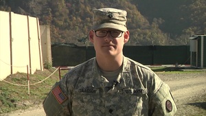 Holiday Shout Out – Spc. Josiah Isaacson
