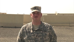 Spc. Benjamin Baneck