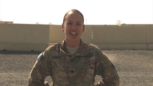Spc. Justine Hudson