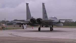 159th Fighter Wing F-15 Launch