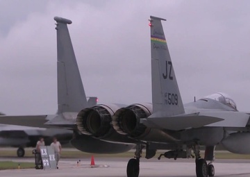 159th Fighter Wing F-15 Launch