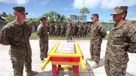 U.S. Marines and Sailors Celebrate the Marine Corps Birthday in Tarawa