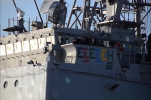 USS Ronald Reagan’s Deck