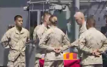 26th MEU Celebrates Marine Corps Birthday Aboard USS Kearsarge