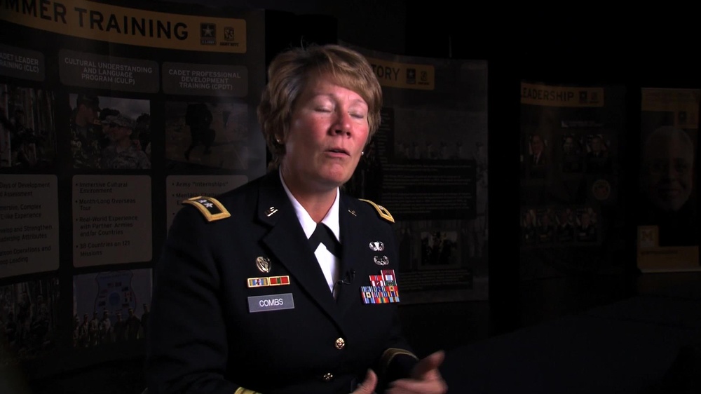 DVIDS - Video - ROTC Mentor Forum - Maj. Gen. Peggy Combs Interview