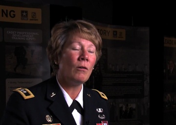 ROTC Mentor Forum - Maj. Gen. Peggy Combs Interview