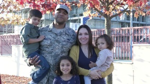 TSgt Stewart and Family Says Happy Holidays