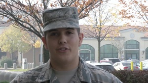 A1C Baker Sends Holiday Greeting