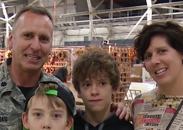 Lt. Col. Ronald Thomas Holiday Greeting