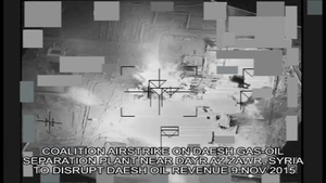 Dayr Az Zawr Syria Coalition Strike Daesh Separation Plant
