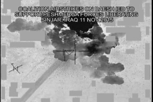 Nov. 11: CJTF-OIR Strikes ISIL IED Near Sinjar