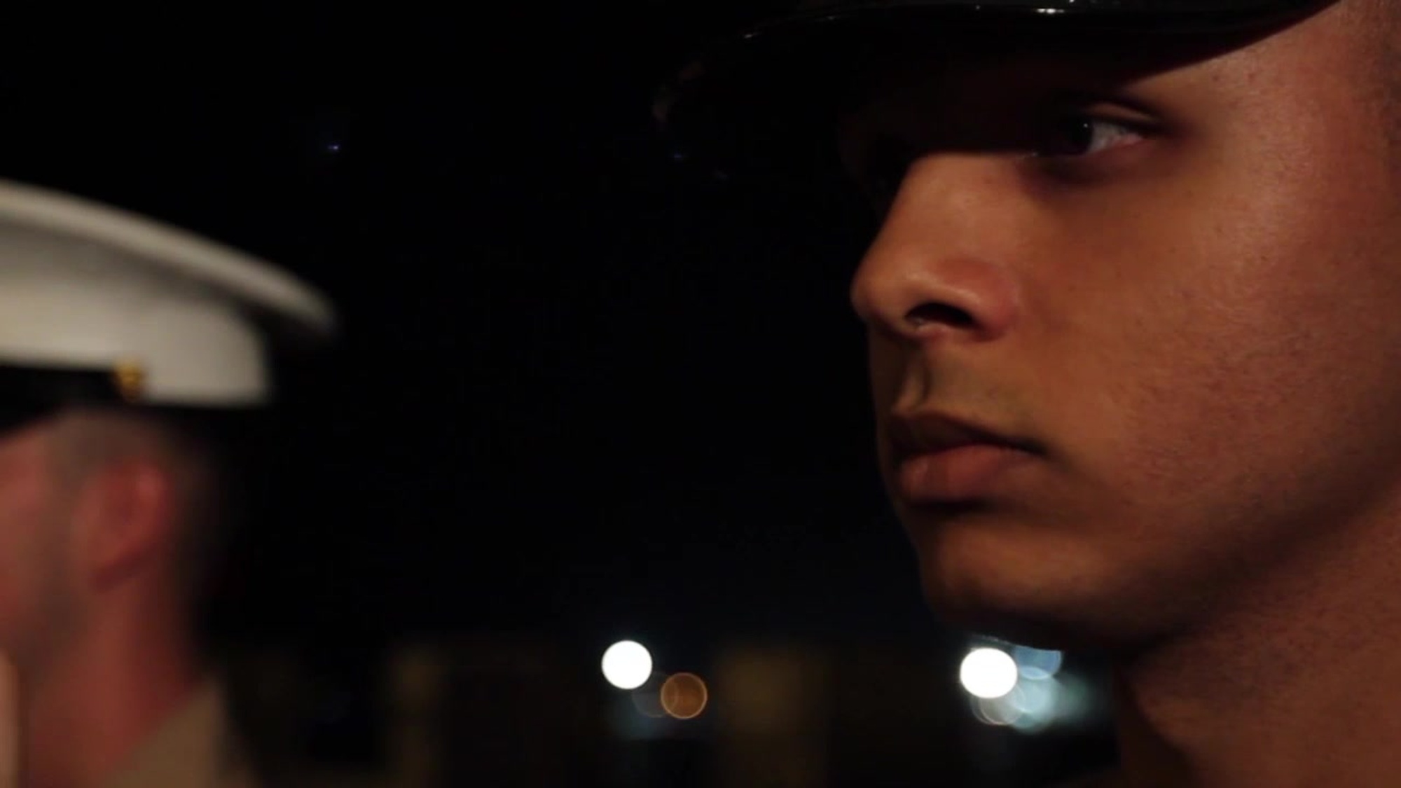 Marines with U.S. Marine Corps Forces, Pacific render honors to a fallen World War II Marine at the Honolulu International Airport in Honolulu, HI Nov. 12, 2015. The fallen Marine, Cpl. Roger K. Nielson, was one of the 36 Marines recovered from the Battle of Tarawa. (U.S. Marine Corps video by Sgt. William Holdaway)