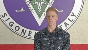 Seaman Recruit Austin Agnello