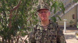 Navy Capt. Rob Finkelston