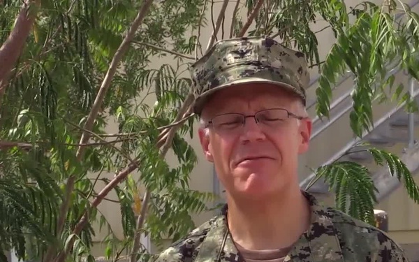 Navy Capt. Rob Finkelston