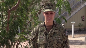 Petty Officer 2nd Class Elizabeth Schrems