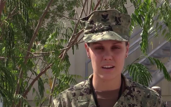 Petty Officer 2nd Class Elizabeth Schrems