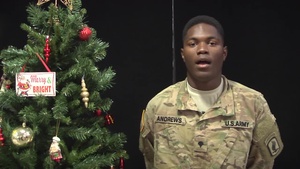 SPC Justin Andrews Holiday Shoutouts