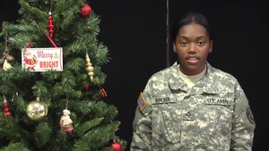 PFC Candace Walker Holiday Shoutouts