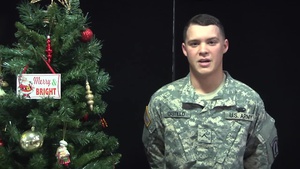 PV2 Justin Castillo Holiday Shoutouts