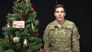 PFC Bryan Swanson Holiday Shoutouts