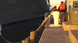 USS Ramage Deploys